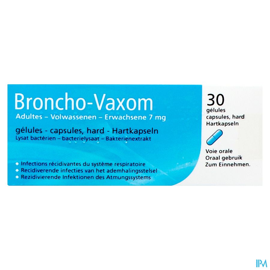 Broncho-vaxom Volwassen 7mg Orifarm Harde Caps 30 1