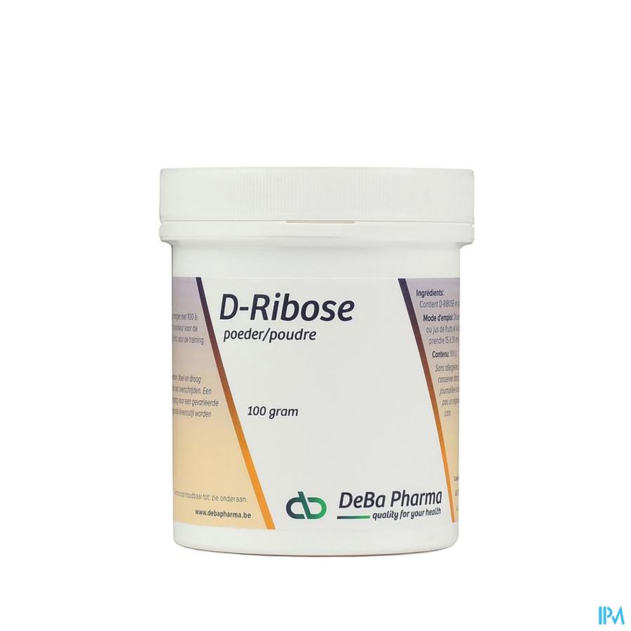 D-ribose Pdr 250g Deba D-ribose Pdr 250g Deba