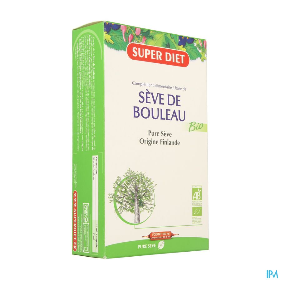 Superdiet Berksap Bio Amp 20x15ml