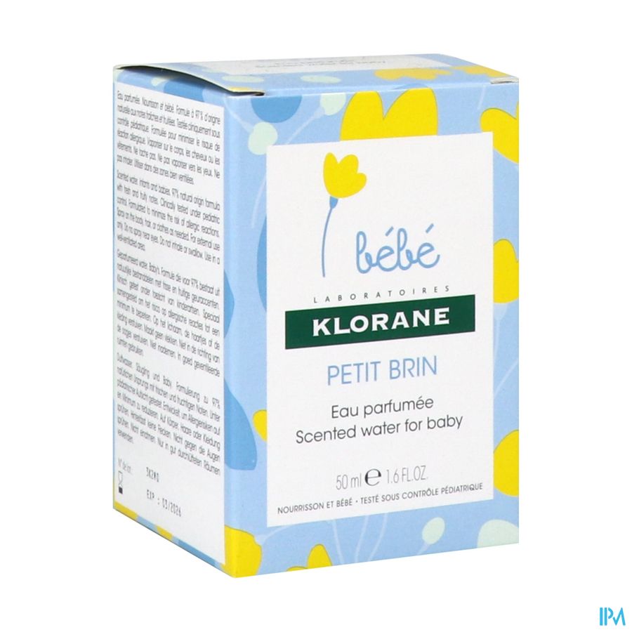 Klorane Bb Alcoholvrij Geparfumeerd Water