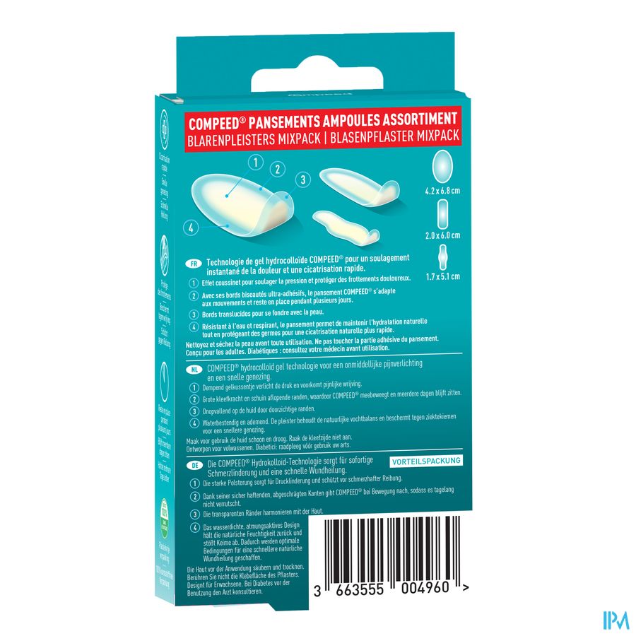 Compeed Blarenpleisters Voordeelverpakking 10 5