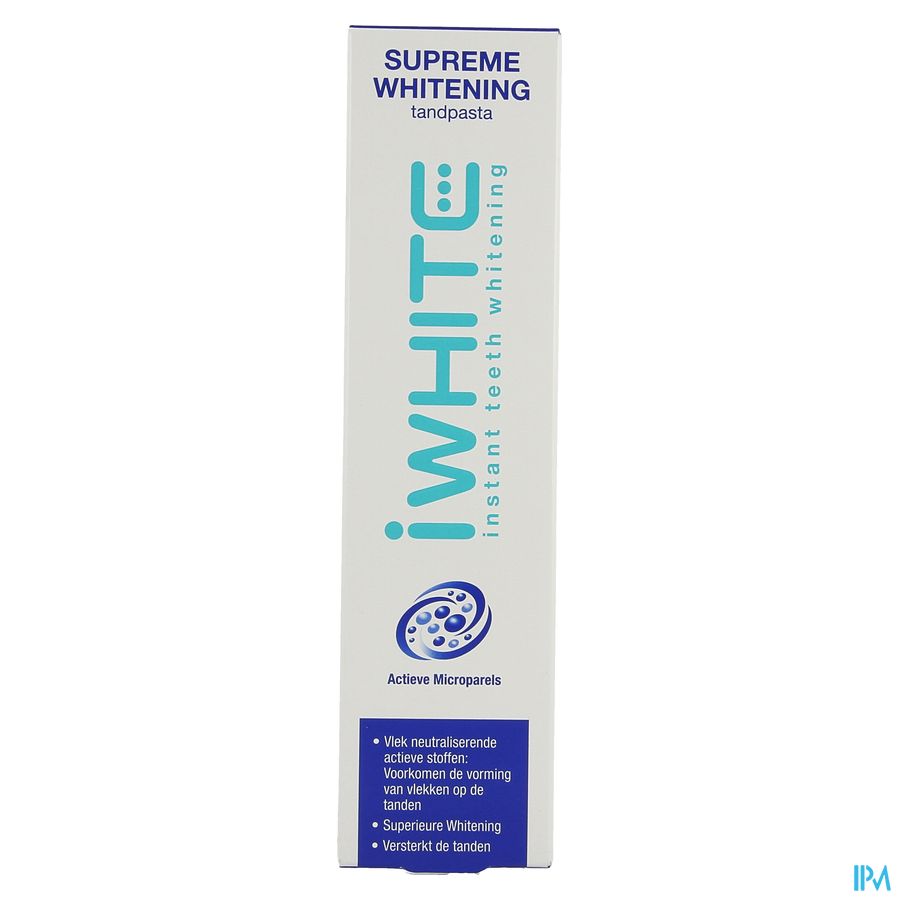 Iwhite Supreme Whitening Tandpasta Tube 75ml 3