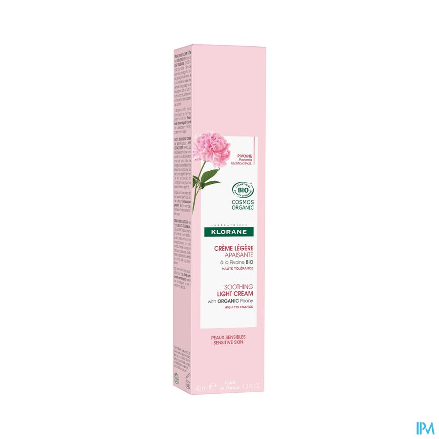 Klorane Visage Pivoine Bio Cr Legere 40ml Klorane Visage Pivoine Bio Cr Legere 40ml