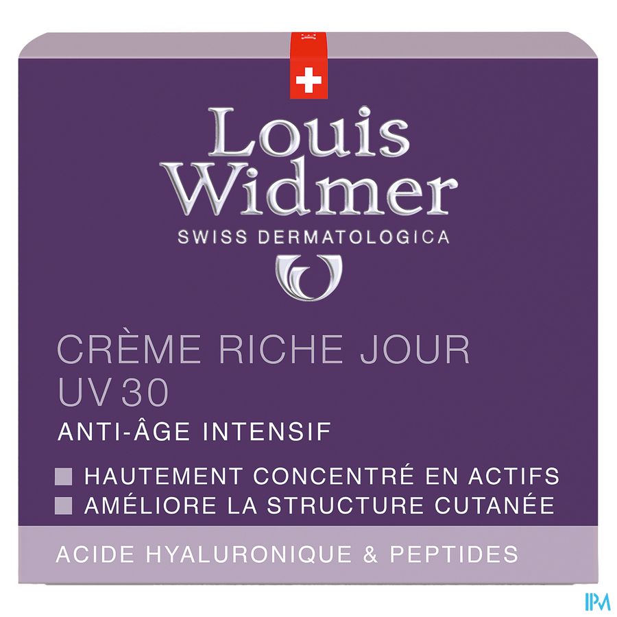 Widmer Iaa Dagcreme Rijk Uv30 Parf Pot 50ml 1