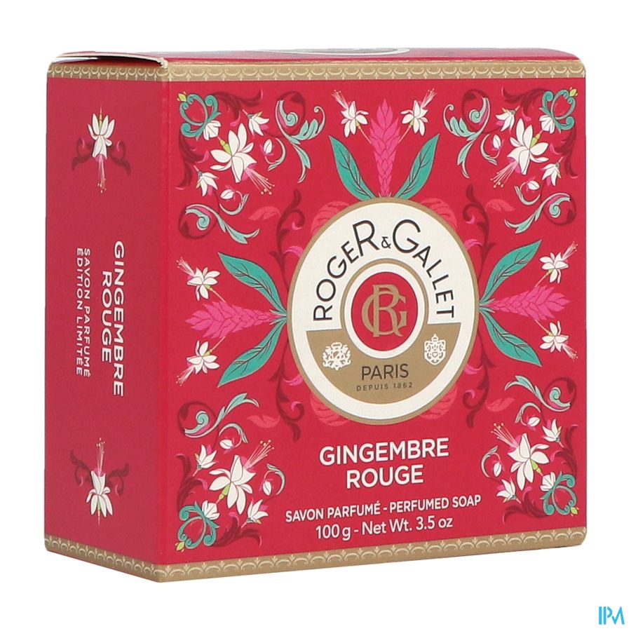 Roger&gallet Zeep Vintage Ging. Rouge 100g Lim.ed.