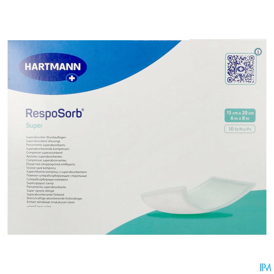 Resposorb Super 15x20cm 10 P/s 3
