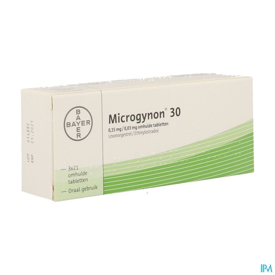 Microgynon 30 Drag 3 X 21 Microgynon 30 Drag 3 X 21