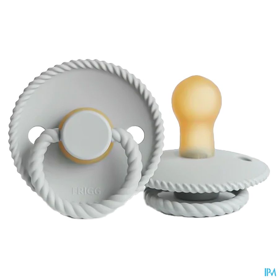 Frigg Rope Fopspenen Latex T1 Silver/grey 2 Frigg Rope Fopspenen Latex T1 Silver/grey 2