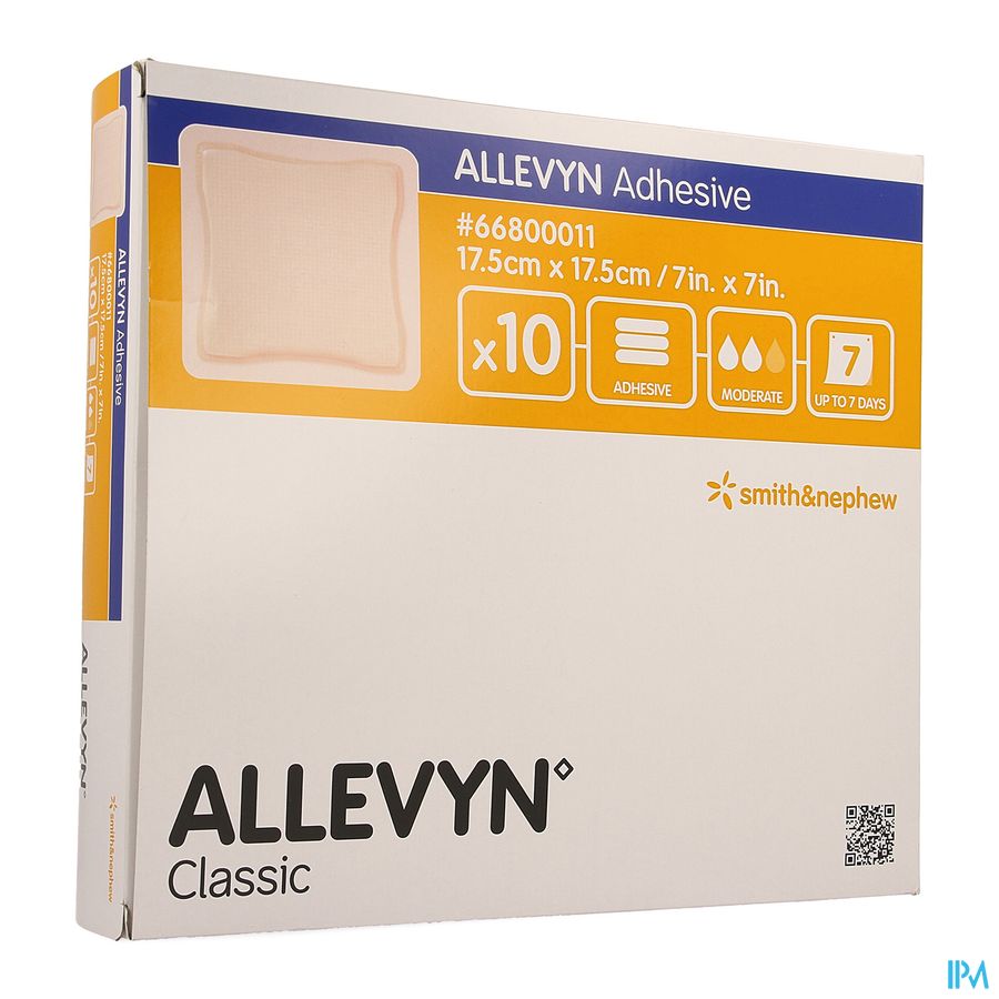 Allevyn Verb Adh Hydrocel. 17,5x17,5cm 10 66800011 Allevyn Verb Adh Hydrocel. 17,5x17,5cm 10 66800011