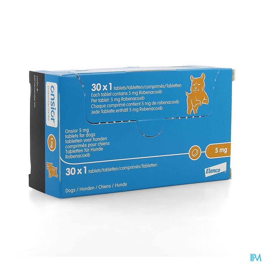 Onsior 5mg Hond 2,5kg - < 5kg Comp 30 Onsior 5mg Hond 2,5kg - < 5kg Comp 30