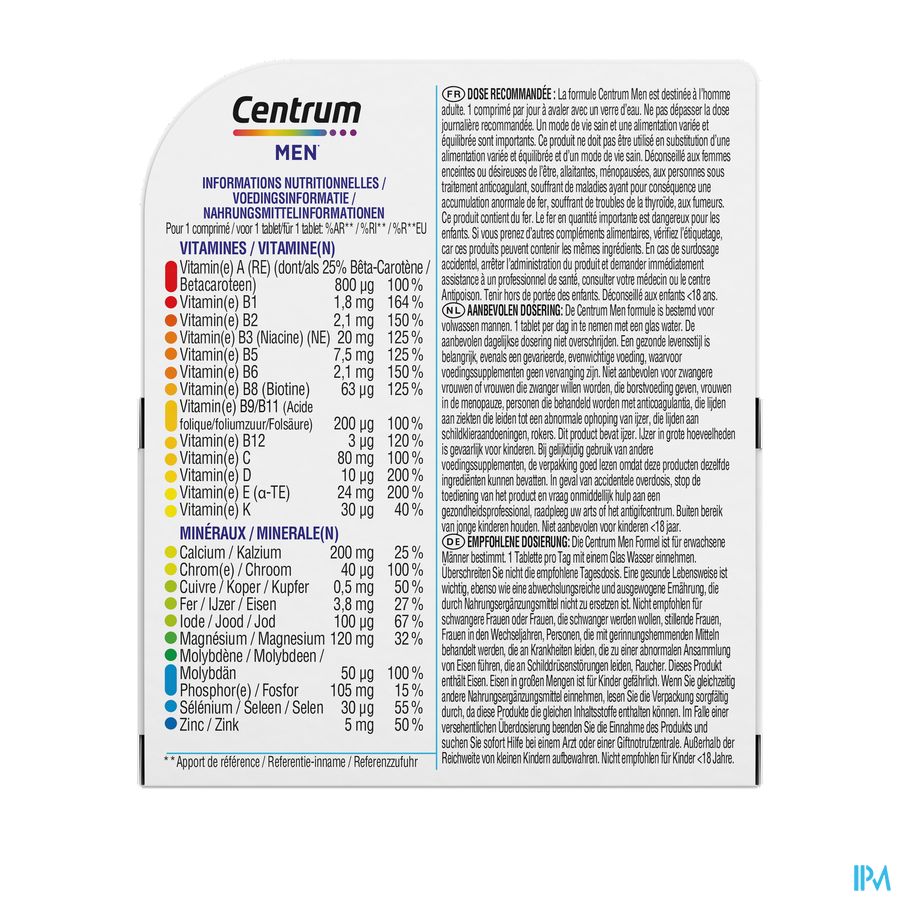 Centrum Men Comp 30 6