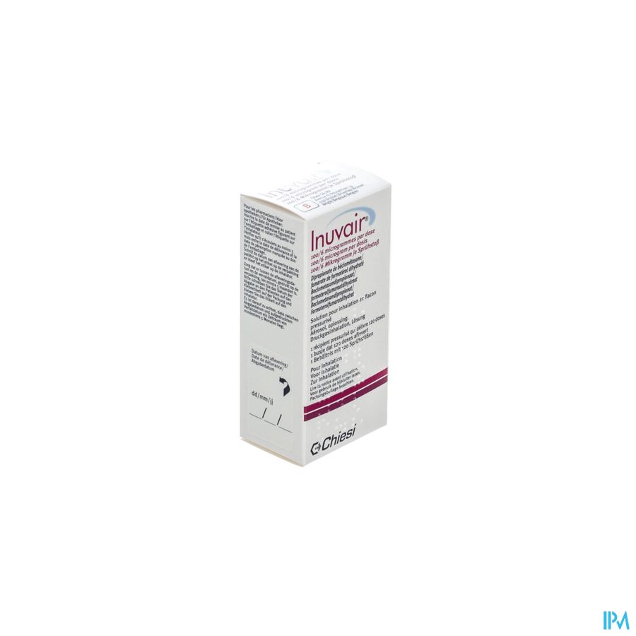 Inuvair 100/6mcg Aerosol Doses 1x120 Inuvair 100/6mcg Aerosol Doses 1x120