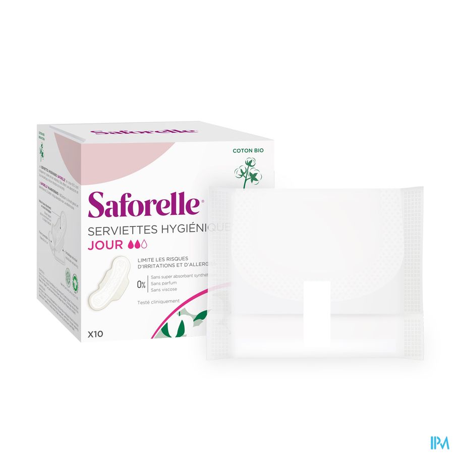 Saforelle Serviettes Hygieniques JOUR 10 2