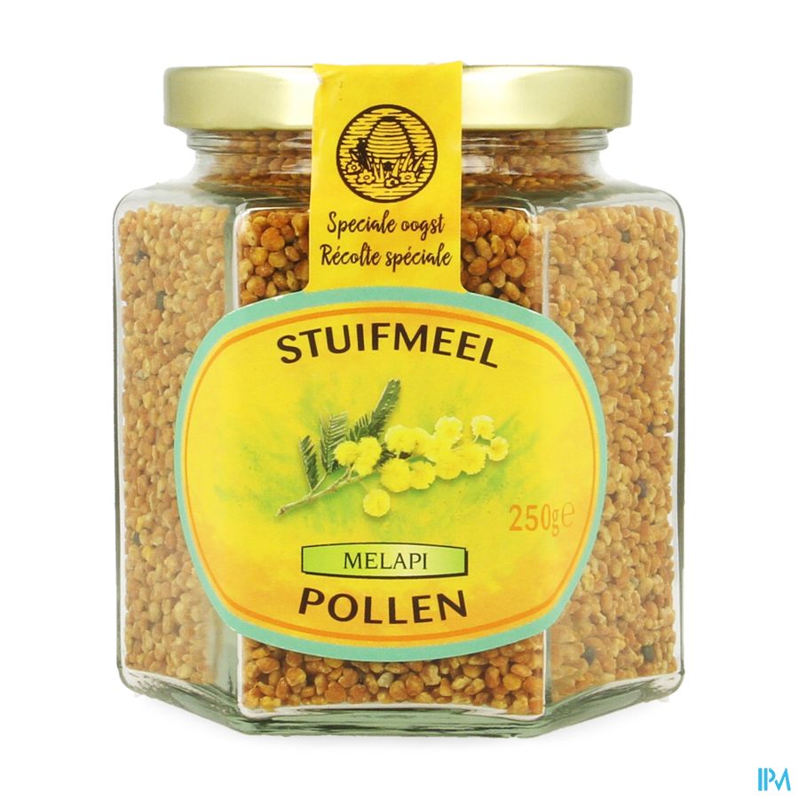 Melapi Pollen/ Stuifmeelpollen 250g 5537 Revogan Melapi Pollen/ Stuifmeelpollen 250g 5537 Revogan