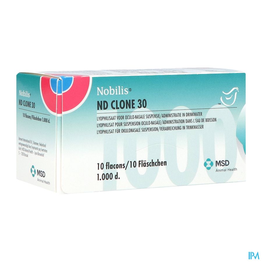 Nobilis Fl Inj Nd Clone 30 10x1000d Nobilis Fl Inj Nd Clone 30 10x1000d