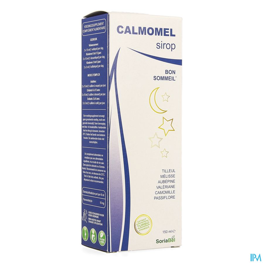 Soria Calmomel Siroop 150ml Nf Cfr 4374641