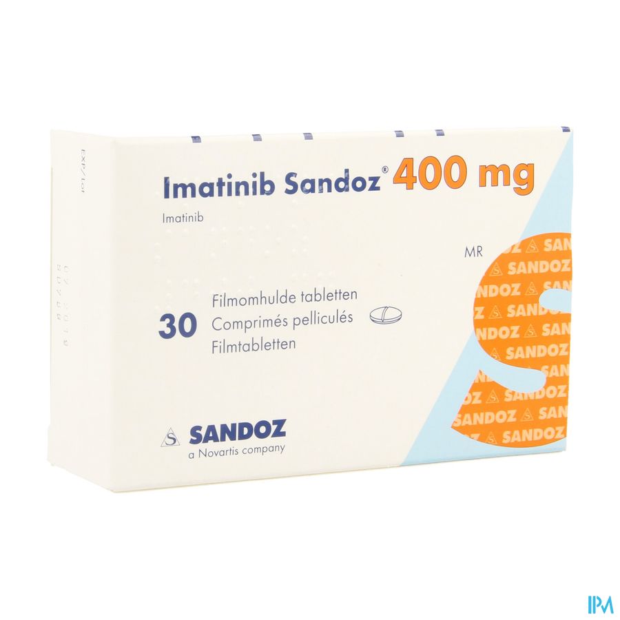 Imatinib Sandoz 400mg Filmomh Tabl 30 X 400mg Imatinib Sandoz 400mg Filmomh Tabl 30 X 400mg