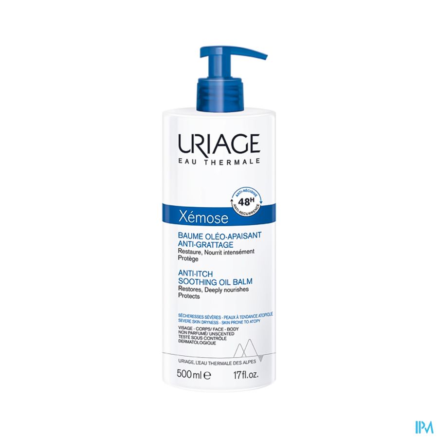 Uriage Xemose Balsem Oleo Verzacht.a/krabben 500ml 1