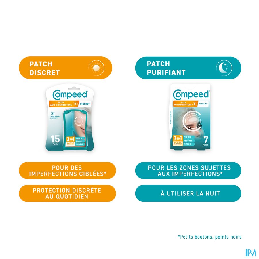 Compeed A/imperfections Zuiverend Patchs 7 12