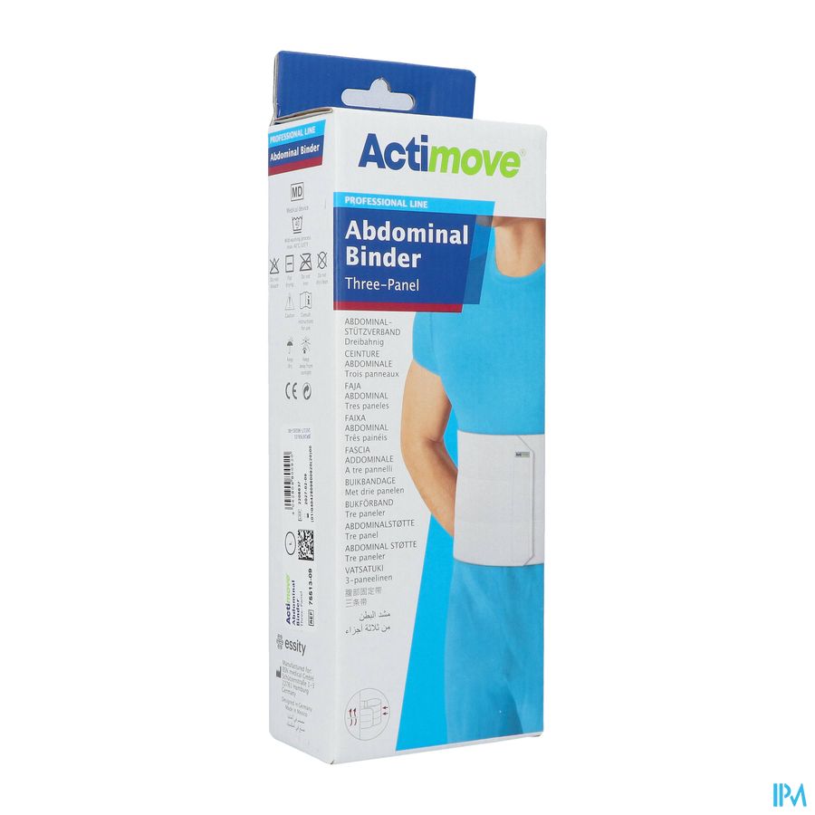 Actimove Abdominal Binder Three Panel 23cm Xs 1 Actimove Abdominal Binder Three Panel 23cm Xs 1