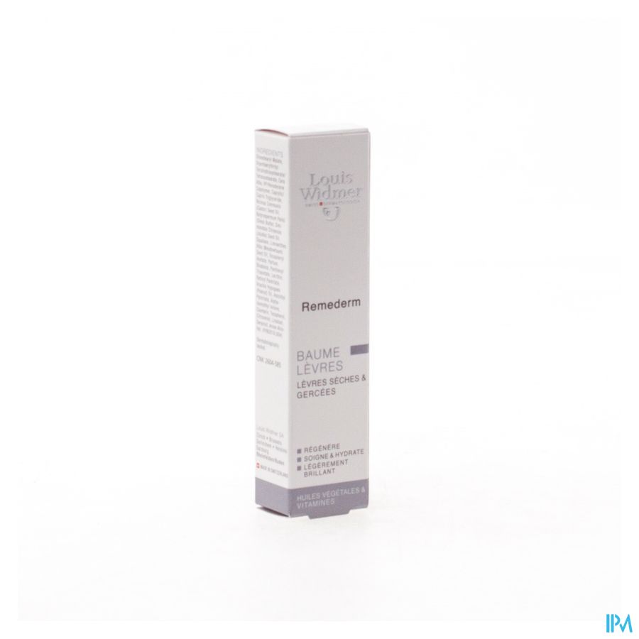 Widmer Remederm Baume Levres Parf Tube 15ml Widmer Remederm Baume Levres Parf Tube 15ml