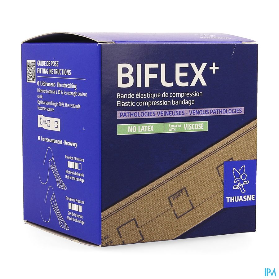 Thuasne Biflex 17+ Forte Etalonnee Beige 8cmx4m Thuasne Biflex 17+ Forte Etalonnee Beige 8cmx4m