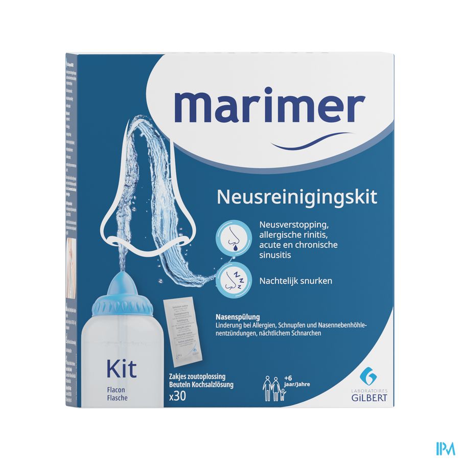 Marimer Neusreinigingskit Zakjes 30 + 250ml