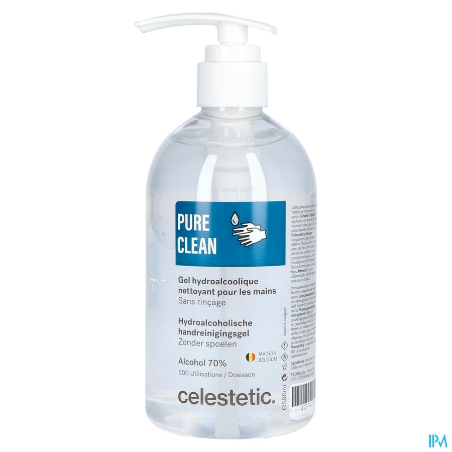 Pureclean Gel Fl Pompe 500ml 1