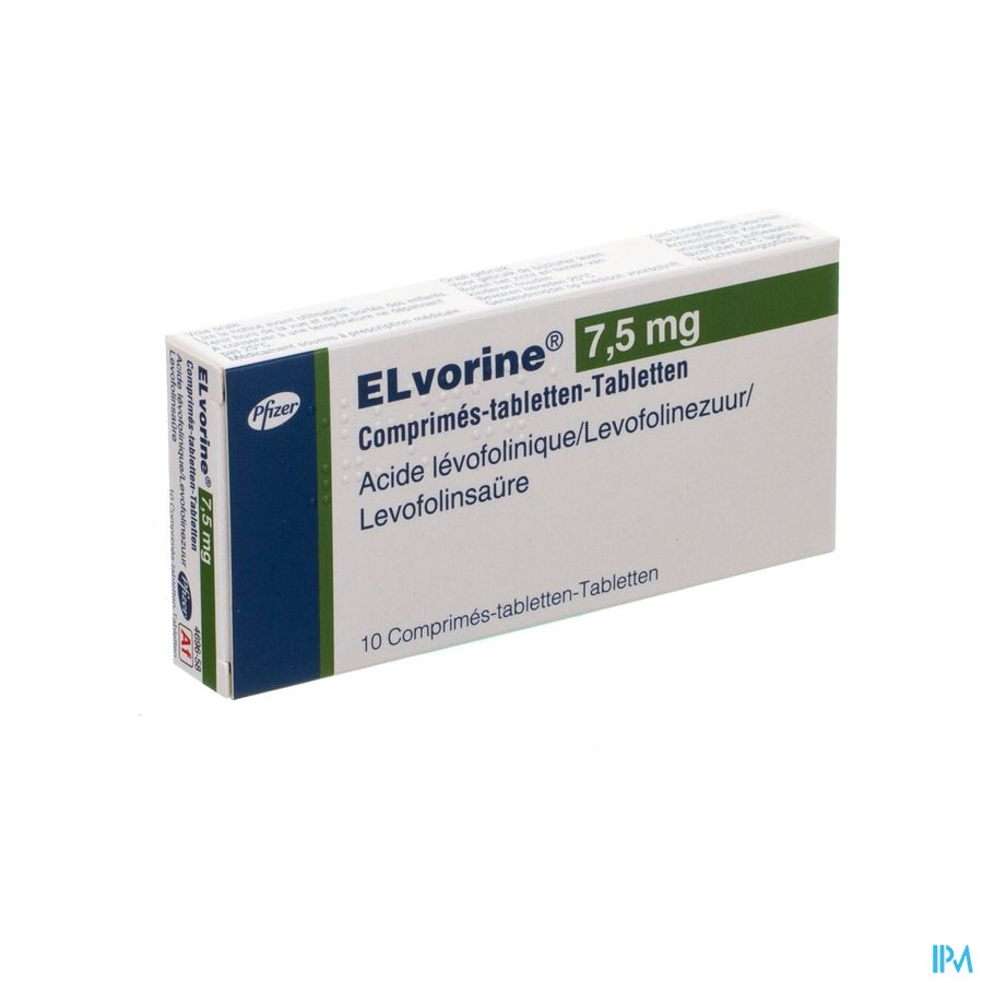 Elvorine 7,5mg Comp 10x7,5mg Elvorine 7,5mg Comp 10x7,5mg