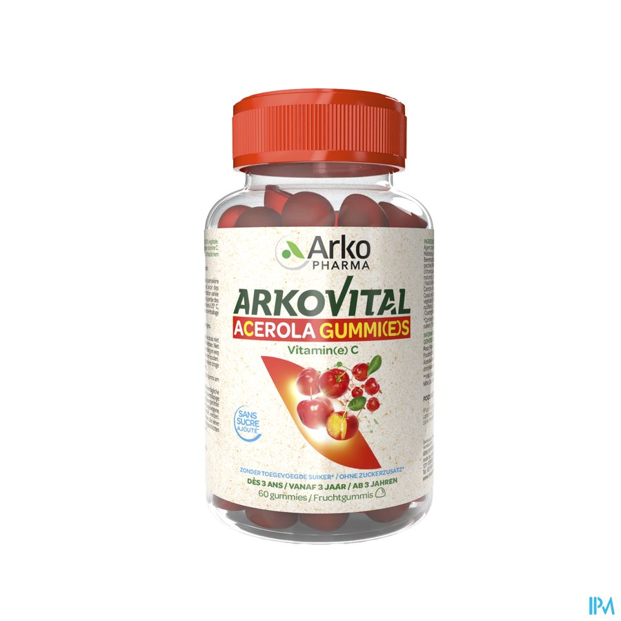 Arkovital Acerola Gummies Bio 60 2