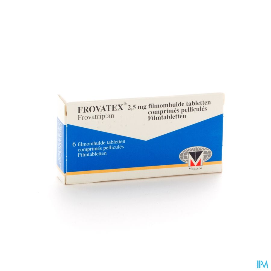 Frovatex 2,5mg Tabl 6 X 2,5mg Frovatex 2,5mg Tabl 6 X 2,5mg