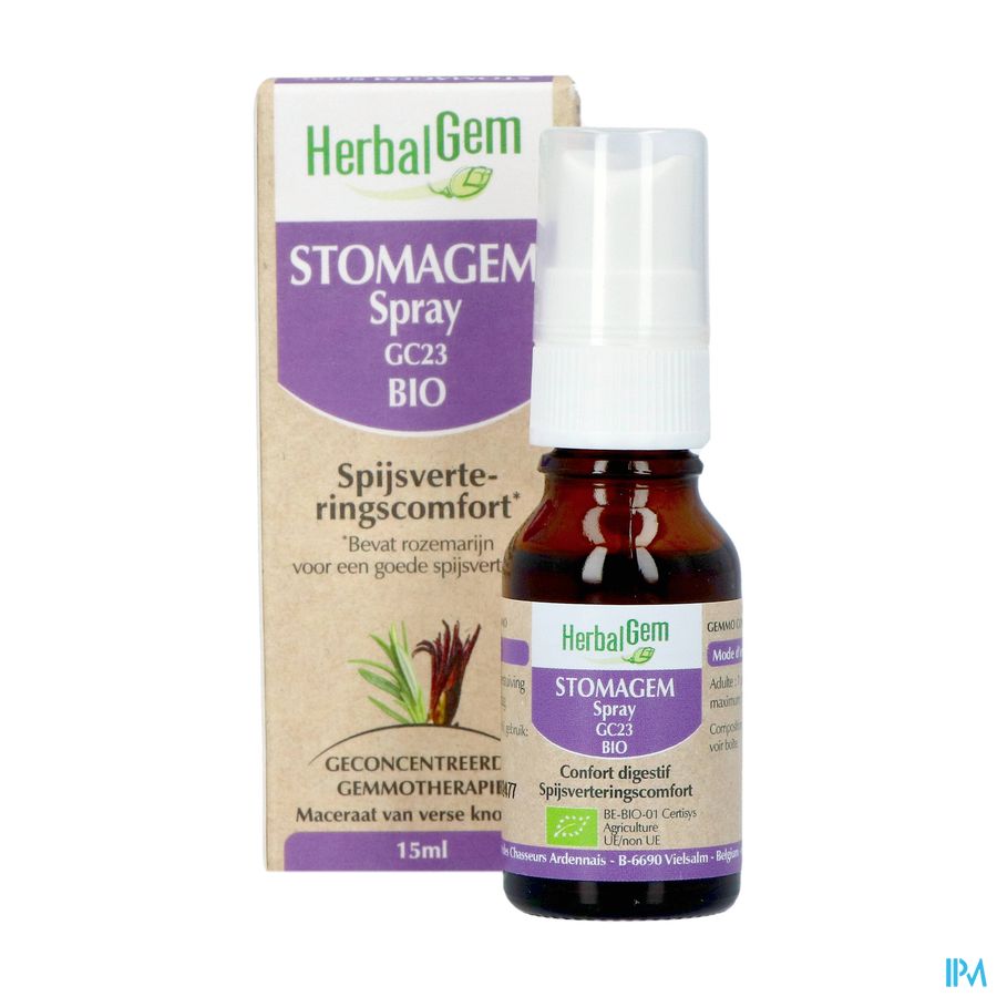 Herbalgem Stomagem Spray Bio 15ml 7