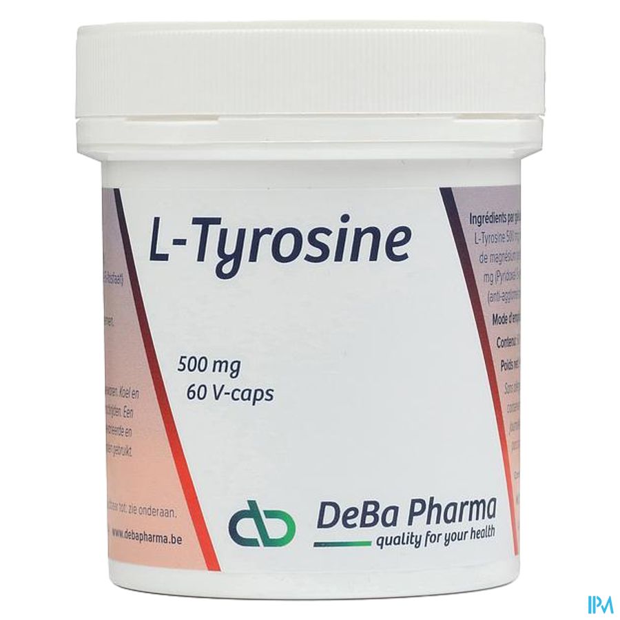 l-tyrosine Caps 60x500mg Deba 3