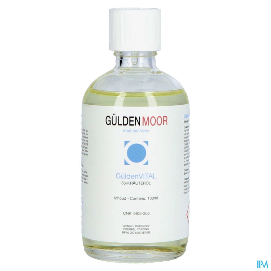 GULDENMOOR HUILE 36-HERBES 100 ML NM 1