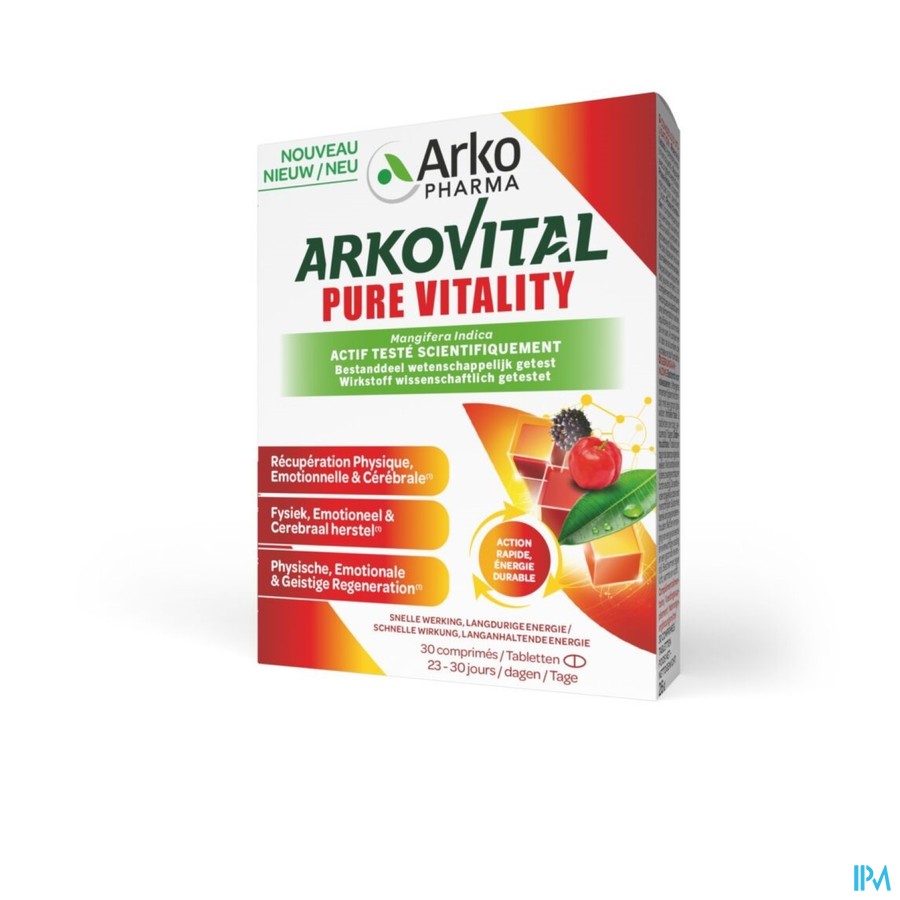 Arkovital Pure Vitality Caps 30