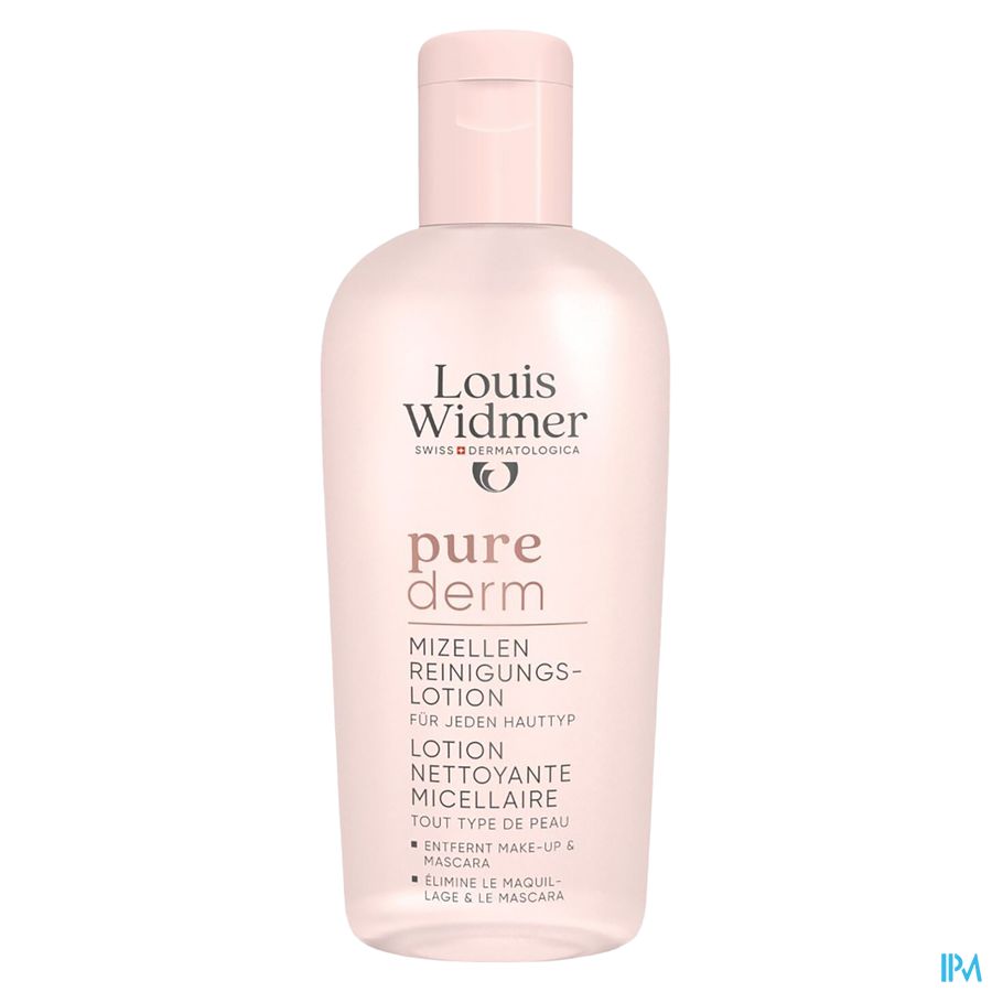 Widmer Purederm Micellaire Reinigingslotion Zonder Parfum 200ml 3