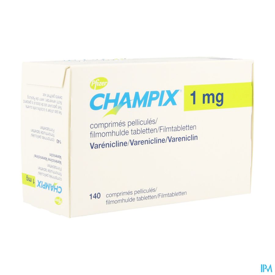 Champix Comp 140 X 1mg Aclar/pvc/alu Champix Comp 140 X 1mg Aclar/pvc/alu