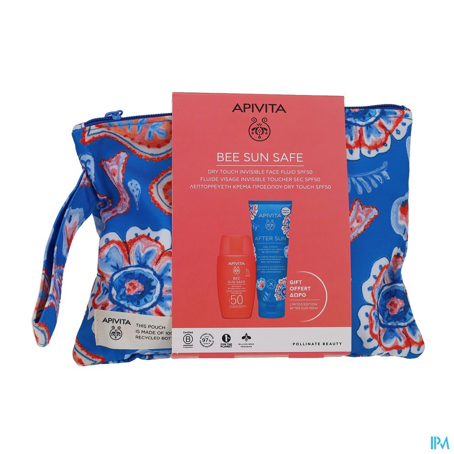 Apivita Bee Sun Safe Face Fluide Invis.spf50 150ml Apivita Bee Sun Safe Face Fluide Invis.spf50 150ml