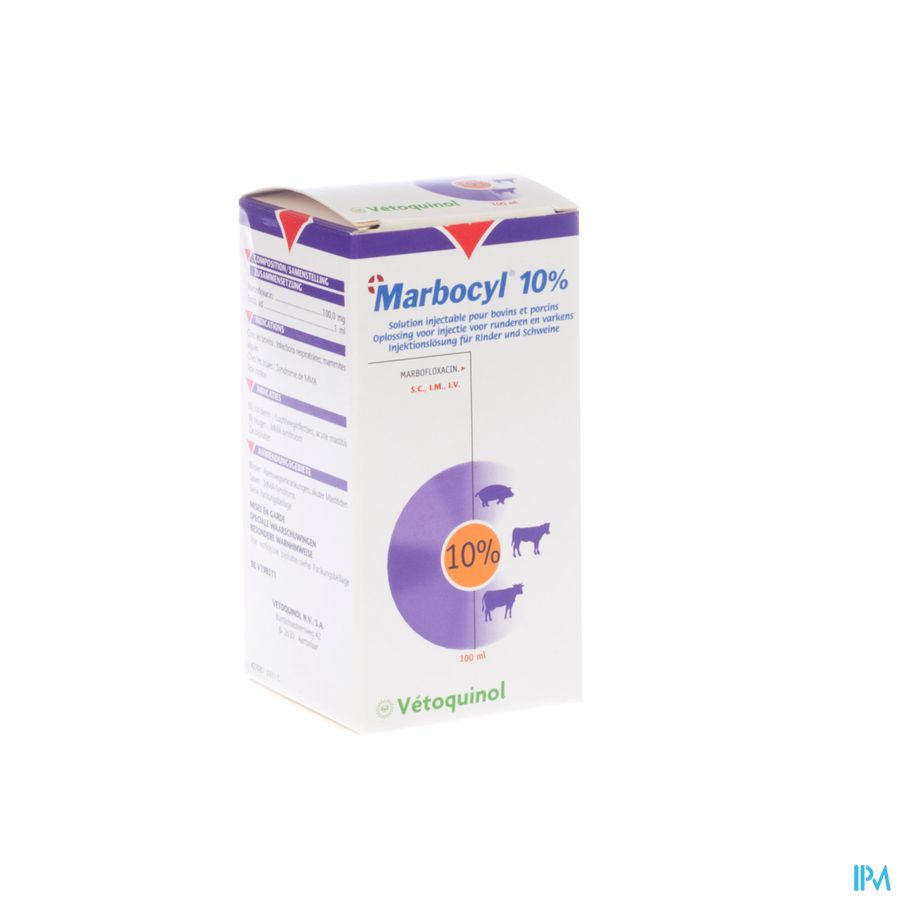 Marbocyl Susp Inj 10% 100ml Marbocyl Susp Inj 10% 100ml