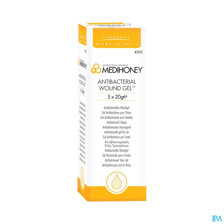 Medihoney Wondgel A/bacteriel Tube 5x20g Medihoney Wondgel A/bacteriel Tube 5x20g
