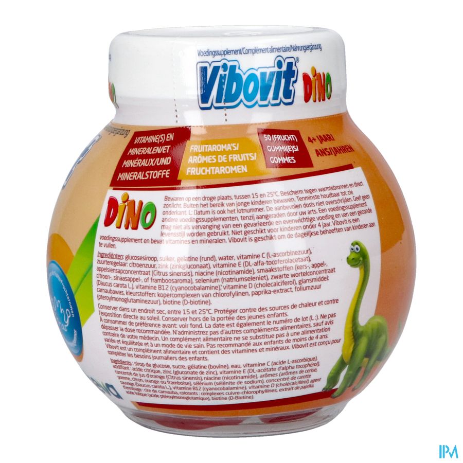 Vibovit Junior 4+ Dino Gummies 50 2