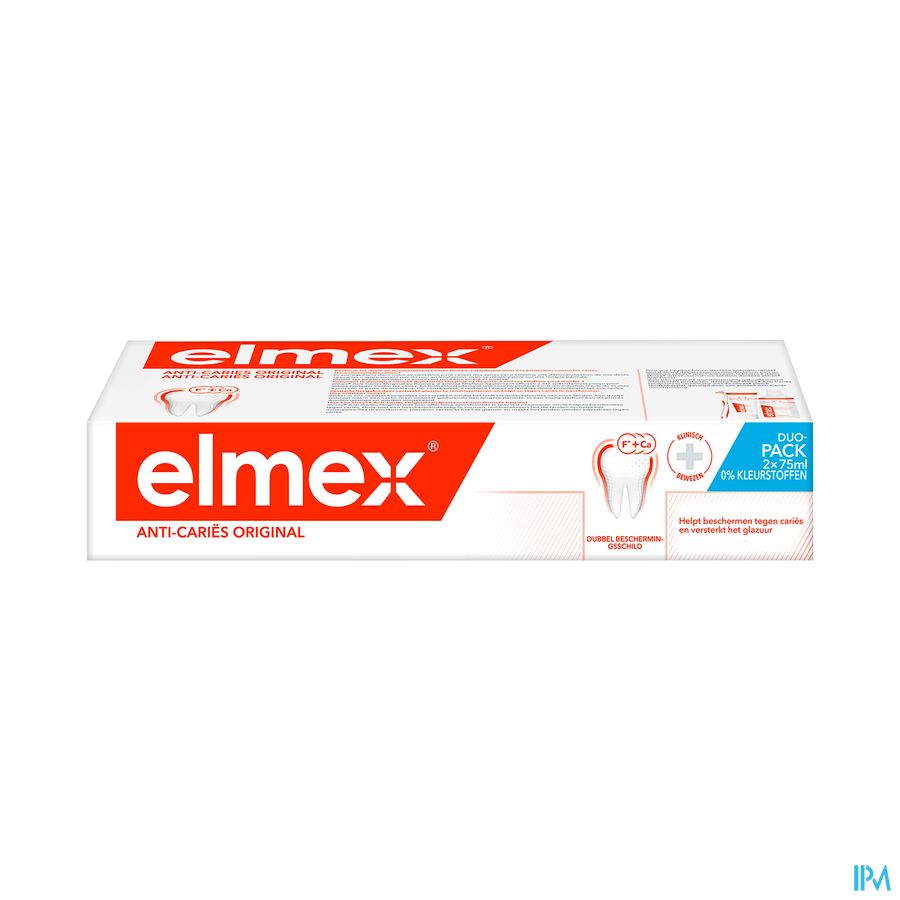 Elmex A/caries Dentifrice 2x75ml