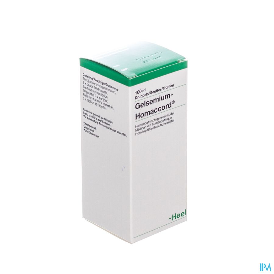 Gelsemium-homaccord Gutt 100ml Heel Gelsemium-homaccord Gutt 100ml Heel
