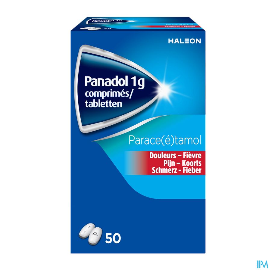 Panadol Blister Tabl 50x1g Panadol Blister Tabl 50x1g