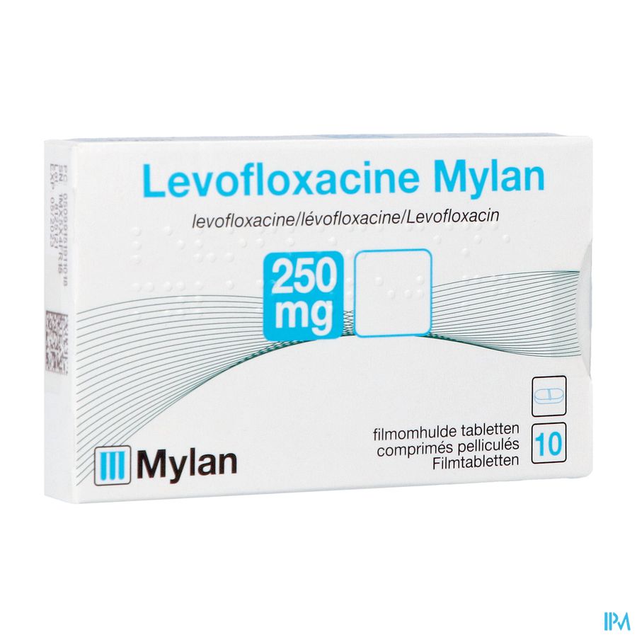 Levofloxacine Viatris 250mg Tabl 10 Levofloxacine Viatris 250mg Tabl 10