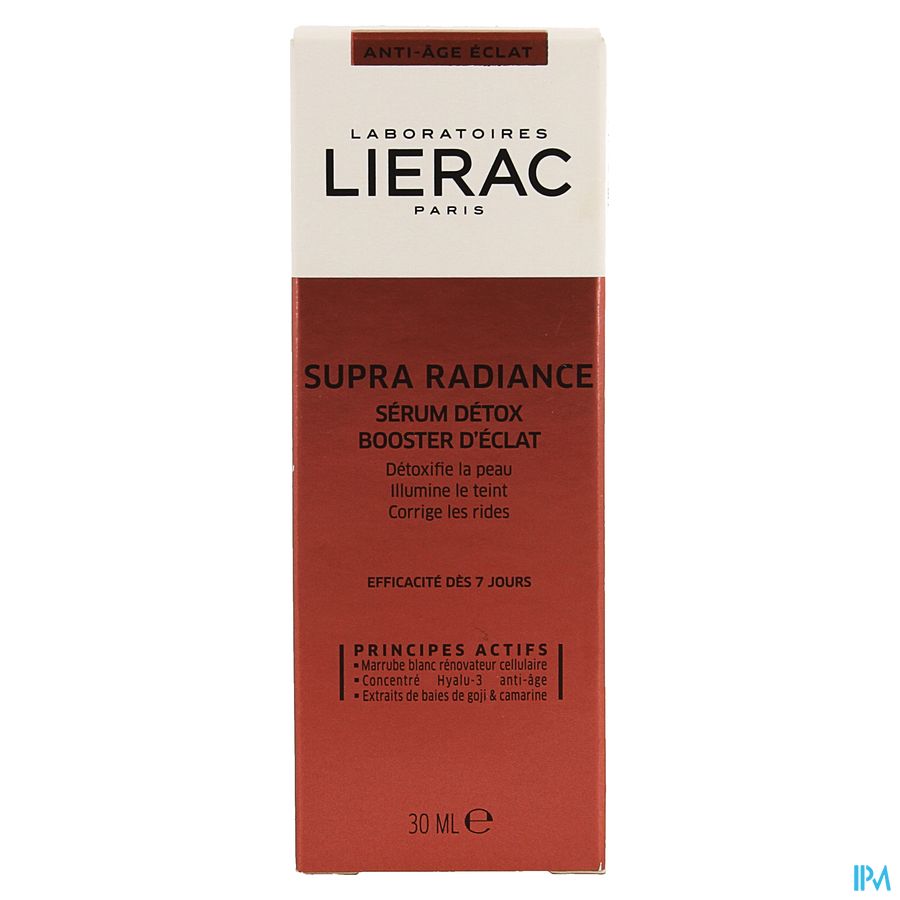 Lierac Supra Radiance Serum Detox Booster Fl 30ml 4