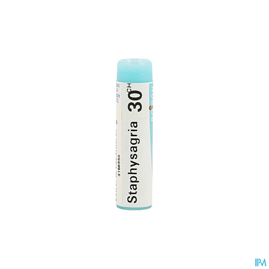 Staphysagria 30ch Gl Boiron Staphysagria 30ch Gl Boiron