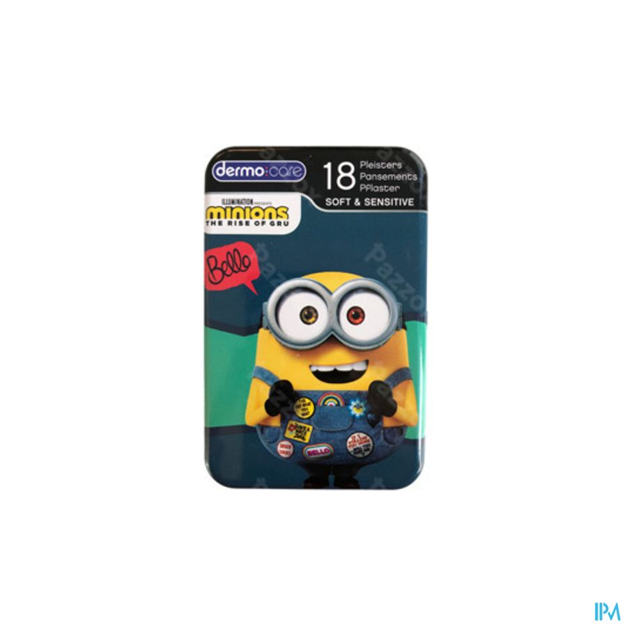 Dermo Care Soft&sensitive Minions Pleist.strips 18 Dermo Care Soft&sensitive Minions Pleist.strips 18