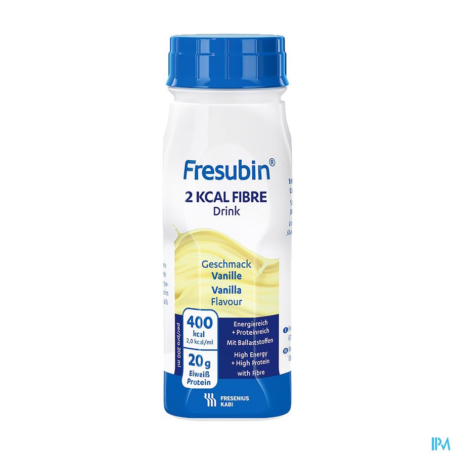 Fresubin 2 Kcal Fibre Drink Vanille Fl 4x200ml 7