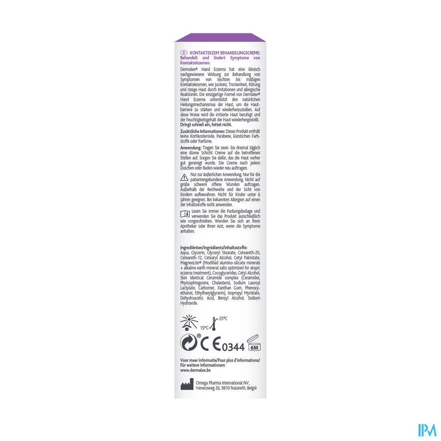 Dermalex Hand Eczema Creme 30g 5